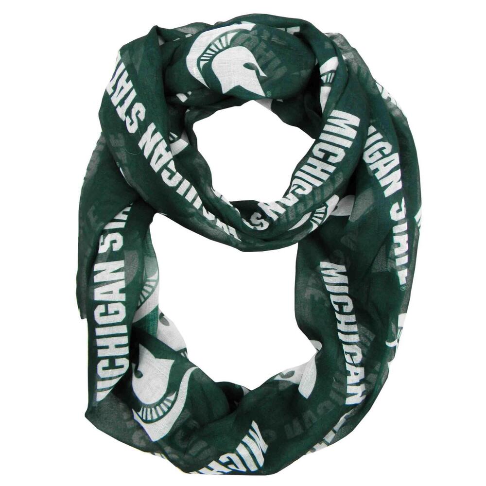 Michigan Spartans Women's Infinity Scarf - NCAA
